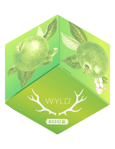Wyld - Sour Apple Gummies 2x5mg