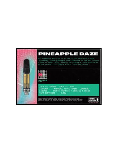 General Admission - Pineapple Daze...