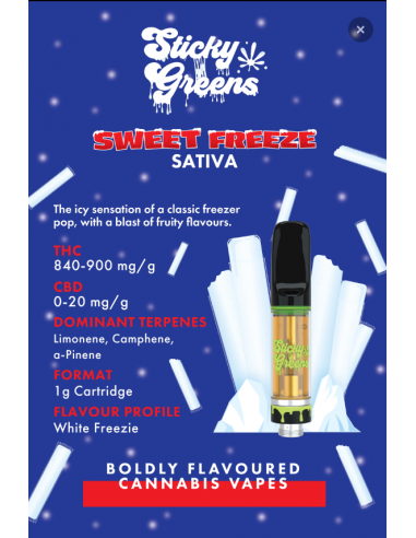 Sticky Greens - Sweet Freeze 510 Cart...