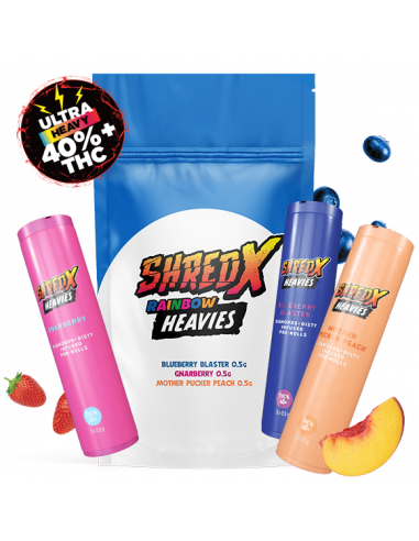 Shred X - Rainbow Heavies Pre-Rolled...