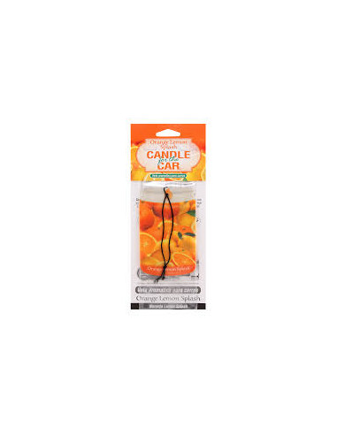 Smoke Odor Car Hanger - Orange Lemon...