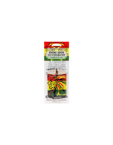 Smoke Odor Car Hanger - Rasta Love